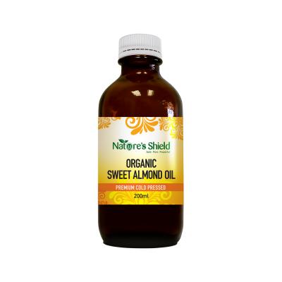 Nature's Shield Organic Sweet Almond Oil 200ml